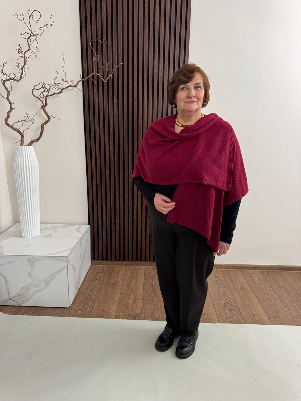 Lana Wool & Cashmere Blend Shawl