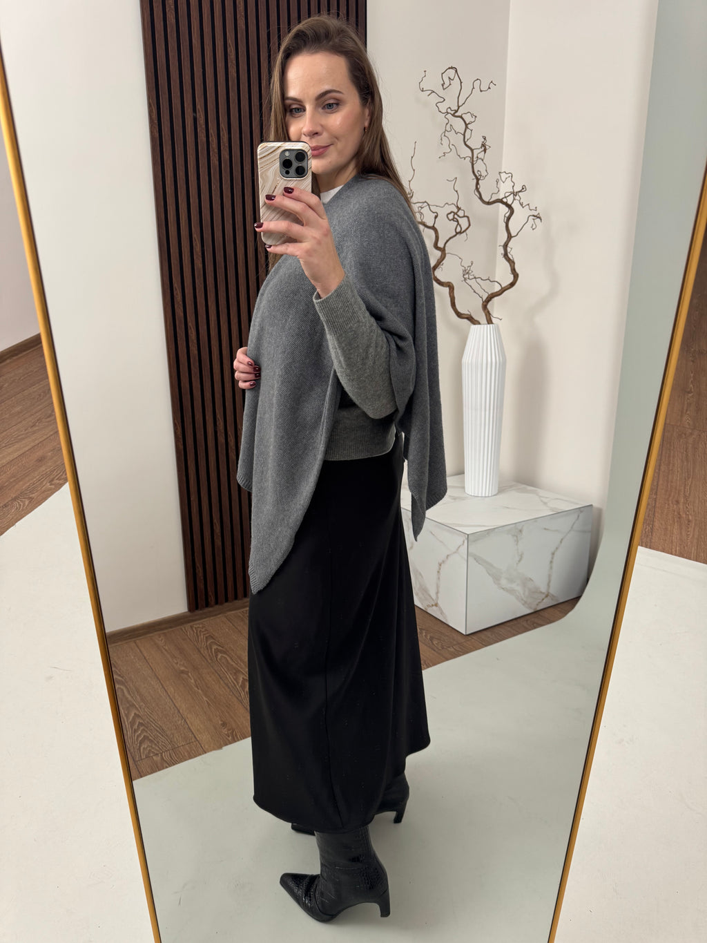 Lana Wool & Cashmere Blend Shawl