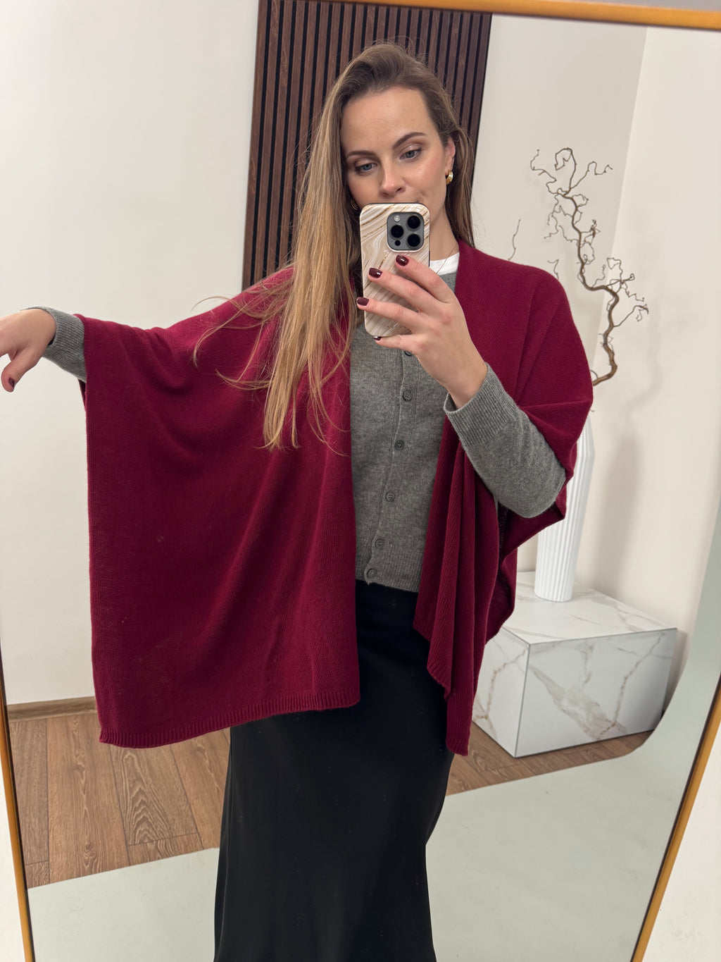 Lana Wool & Cashmere Blend Shawl
