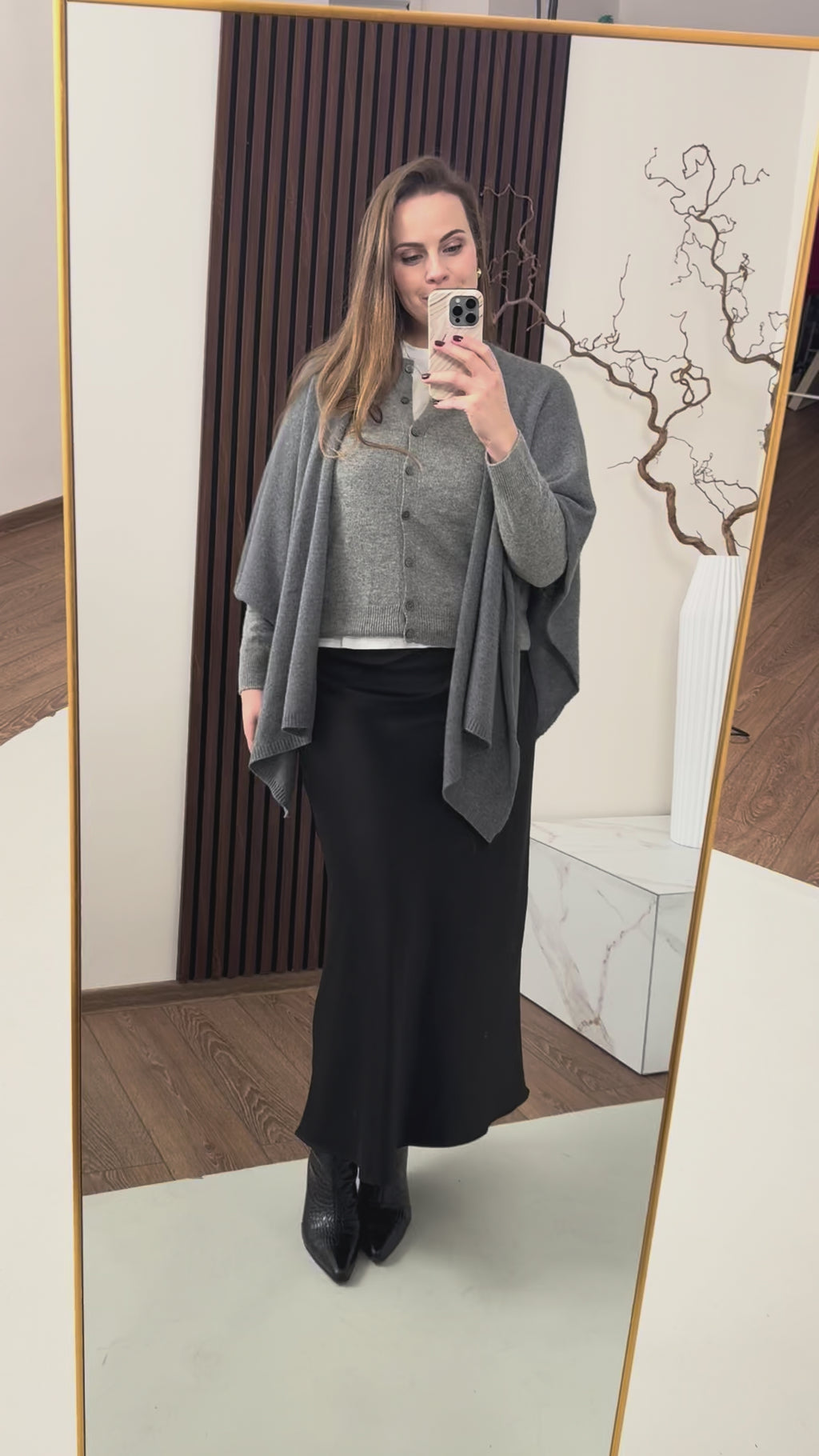 Lana Wool & Cashmere Blend Shawl