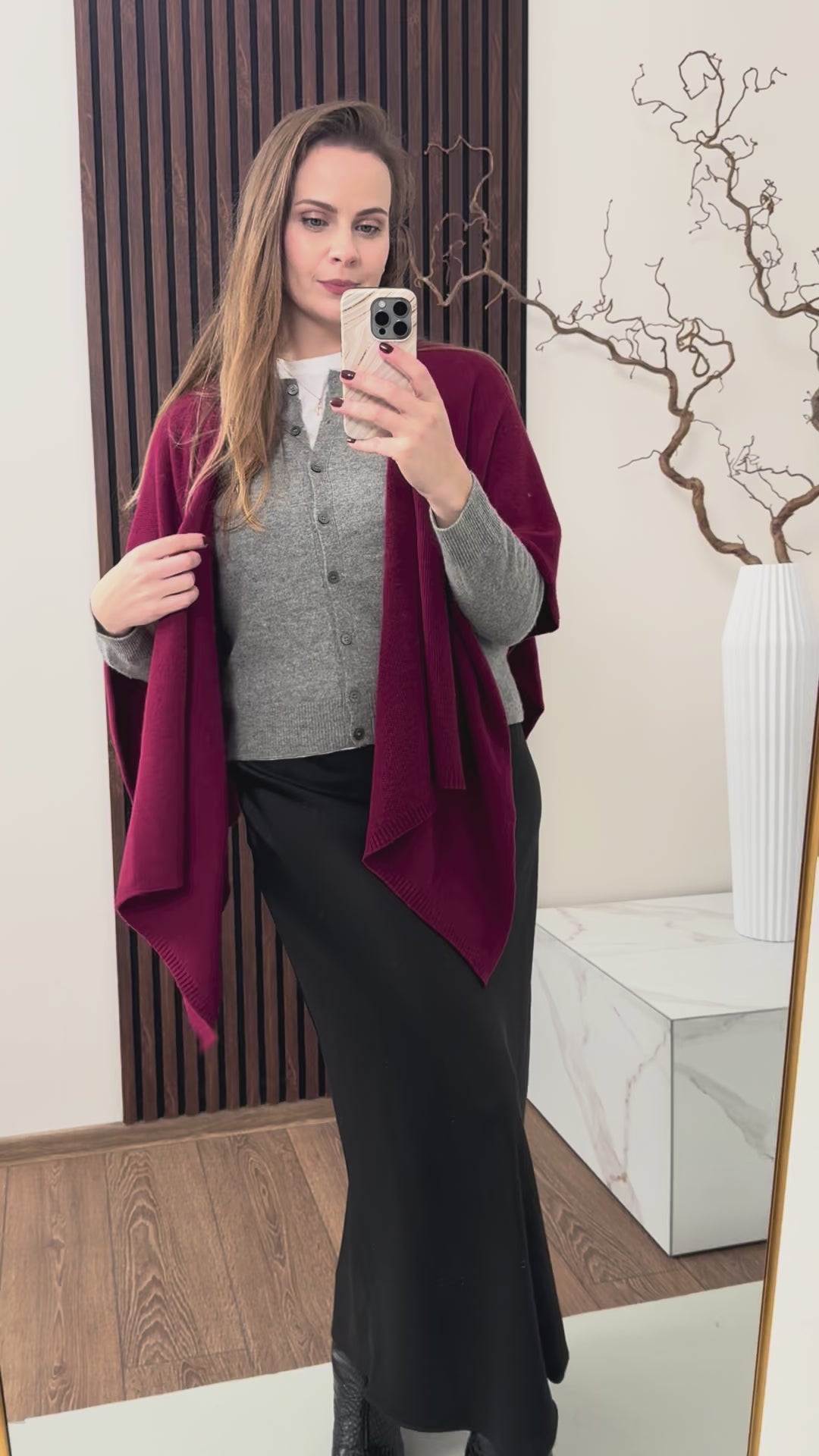 Lana Wool & Cashmere Blend Shawl